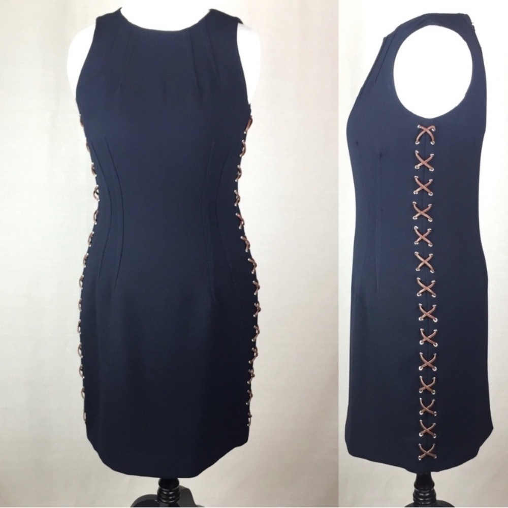 Michael Kors Navy Lace Dress